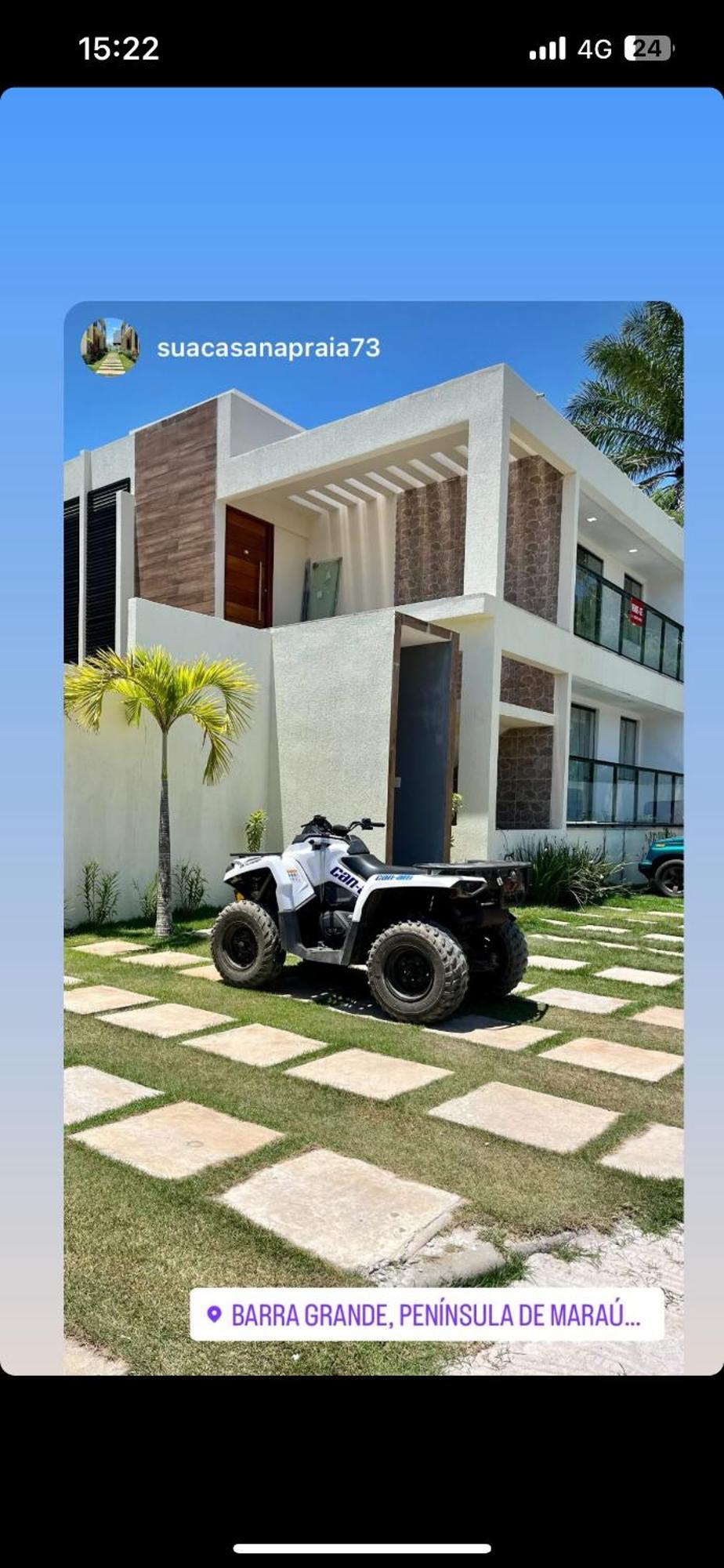 Ap Barra Grande Com Piscina Leilighet Marau  Eksteriør bilde